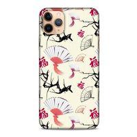 Apple Iphone 11 Pro Kılıf Japonya (44) Tough Armor Kılıf Japon Yelpazesi Çiçeği