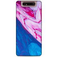 Samsung Galaxy A80 Uyumlu Kılıf Pembe Delisi (14) Lansman Kılıf Mermer