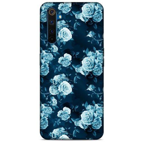 Realme 6 Pro Uyumlu Kılıf Mavi Delisi (42) Rugged Armor Kılıf Gül