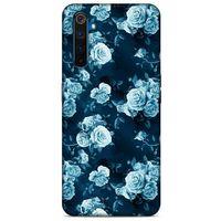 Realme 6 Pro Uyumlu Kılıf Mavi Delisi (42) Rugged Armor Kılıf Gül