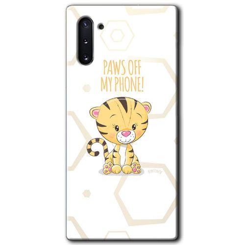 Potkal Hediye Fabrikası Samsung Galaxy Note 10 Kılıf HD Desen Baskılı Arka Kapak - Sevimli Kedi 1