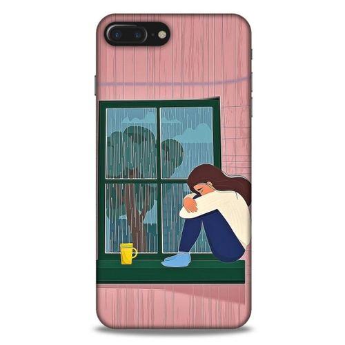 Apple Iphone 7 Plus Kılıf Depresyon (18) Telefon Kılıfları Pembe Yeşil