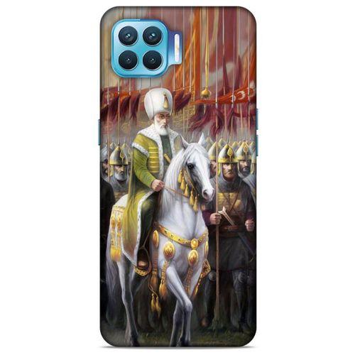 Oppo Reno 4 Lite Uyumlu Kılıf Ottoman (21) Koruyucu Kapak Kanuni Sultan Süleyman
