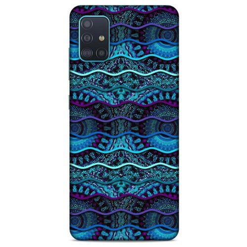 Samsung Galaxy A51 Kılıf Baskılı Özel Seri Taşlı (37) Silicone Cover
