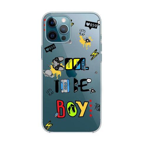 iPhone 12 Pro Cool It Be Boy Premium Şeffaf Silikon Kılıf