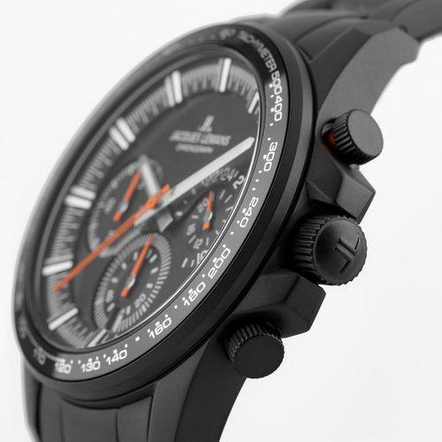 Jacques Lemans Liverpool JL.1-2127H Quartz Çelik Siyah 10 ATM 40 mm Erkek Kol Saati