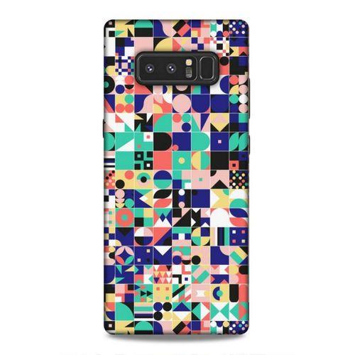Samsung Galaxy Note 8 Uyumlu Kılıf Insomnia (40) Fit Silikon Kılıf Minik Kareler