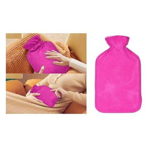 Pembe Sıcak Su Torbası 500Ml 22X14Cm