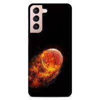 Lopard Samsung Galaxy S21 Uyumlu Kılıf FireX (32) Soft Silikon Kılıf Basketbol Topu