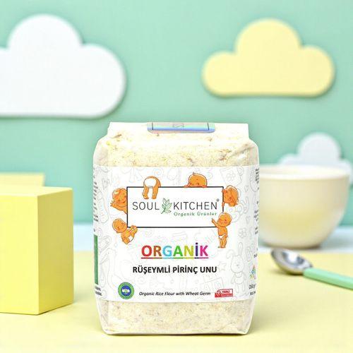 Organik Rüşeymli Pirinç Unu 250gr