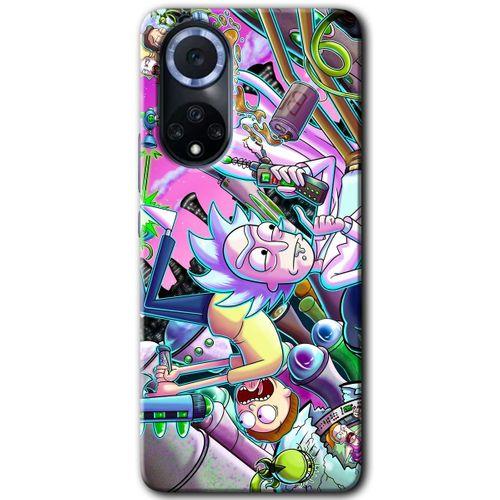 Potkal Hediye Fabrikası Huawei Nova 9 Kılıf HD Desen Baskılı Arka Kapak - Graffiti Çizgi Film