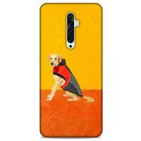 Oppo Reno 2z Kılıf Köpek Kıyafetleri (46) Core Armor Kılıf Golden Retriever Mont