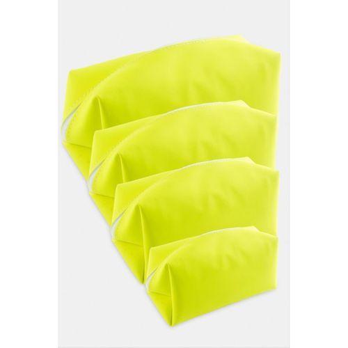 4 Adet El Tutmalı Makyaj Çantası