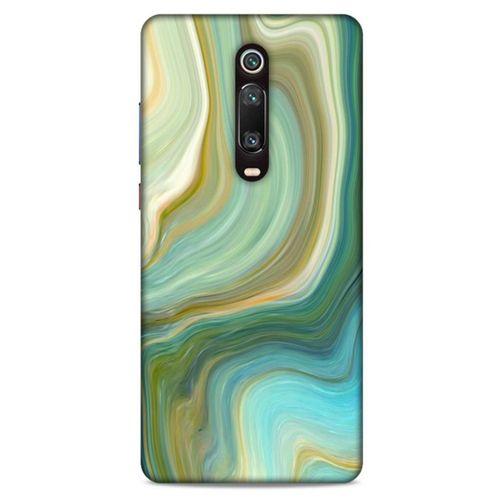 Mermer Desenli (23) Tema Ultra Koruma Kılıfı Su Yeşili Xiaomi Mi 9T Pro Kılıf