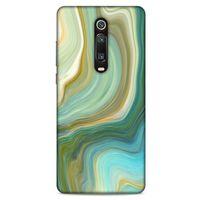 Mermer Desenli (23) Tema Ultra Koruma Kılıfı Su Yeşili Xiaomi Mi 9T Pro Kılıf