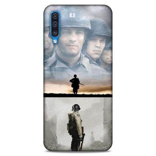 Lopard Samsung Galaxy A50 Uyumlu Kılıf IMDB Film (23) Ultra Koruma Kılıfı Er Ryan'ı Kurtarmak