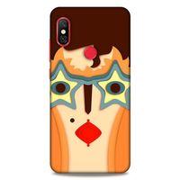 Lopard Xiaomi Redmi Note 6 Pro Uyumlu Kılıf Soyut Sanat (2) Desenli Kabı