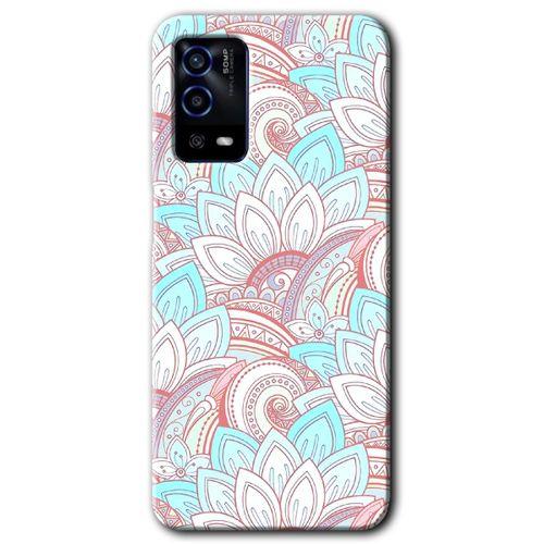 Oppo A55 Kılıf HD Desen Baskılı Arka Kapak - Çin Mandala 1