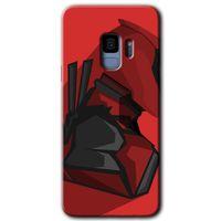 MRCİLETİSİM MRCİLETİSİM Samsung Galaxy S9 Kılıf HD Desen Baskılı Arka Kapak + Temperli Cam - DeadPool