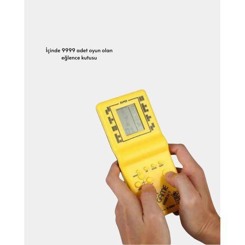 Taşınabilir El Aterisi Gameboy – Klasik Tetris Oyunu, Pil İle Çalışan Mini El Konsolu