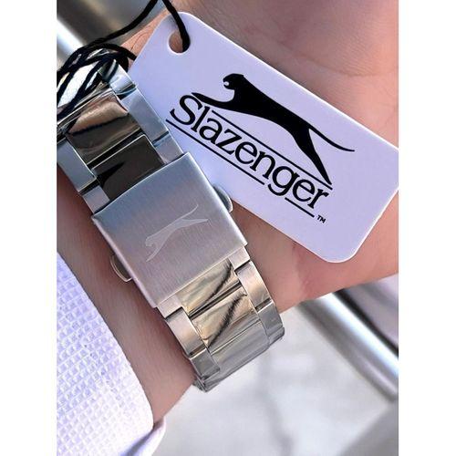 Slazenger İtalyan Tasarım Bileklik Hediyeli 2 Yıl Garantili 10 Atm Çelik Erkek Kol Saat ESL.N1936.2