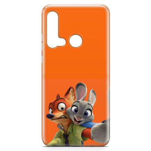 Huawei Nova 5i Kılıf Toons 8K Arka Kapak Koruma Desenli Full Koruyucu