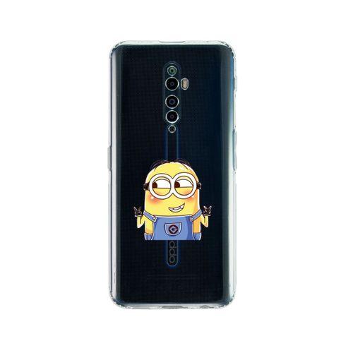 Oppo Reno 2Z Minions Desenli Premium Şeffaf Silikon Kılıf