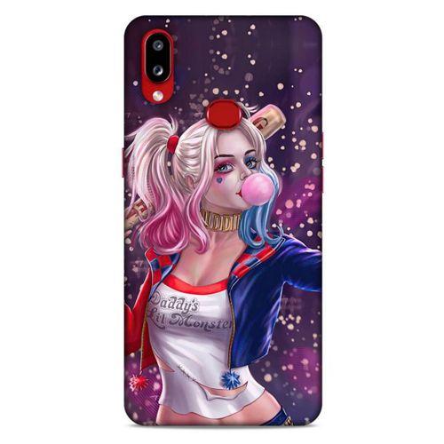 Samsung Galaxy A10s Uyumlu Kılıf Harley Quinn (3) Kapak Mor