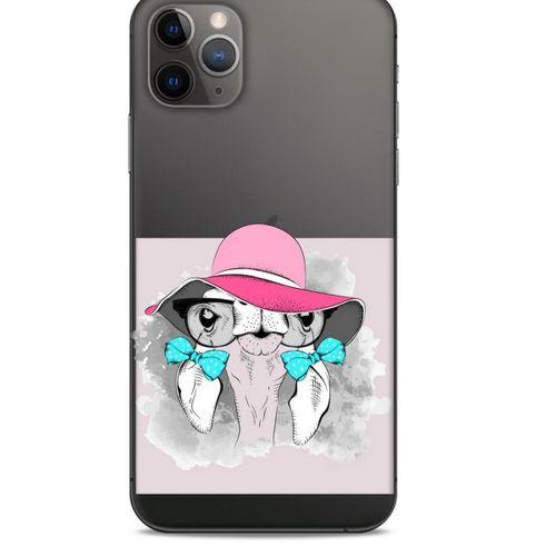 Zoologix (63) Apple Iphone 11 Pro Max Şeffaf Kılıf Silikon Desenli