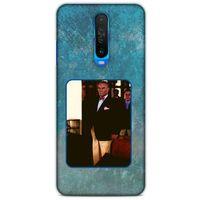 Xiaomi Poco X2 Kılıf Atatürk (30) Silicone Case Turkuaz Taş