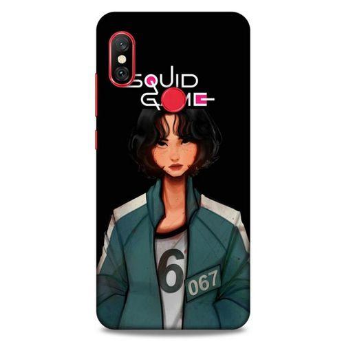 Xiaomi Mi A2 Lite Uyumlu Kılıf Squid Game (43) Thin Fit Kılıf Sun-Jung