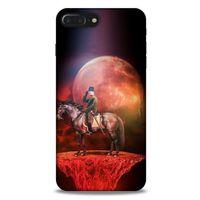 Apple Iphone 7 Plus Kılıf Atatürk (49) Ultra Silikon Kılıf Uzay