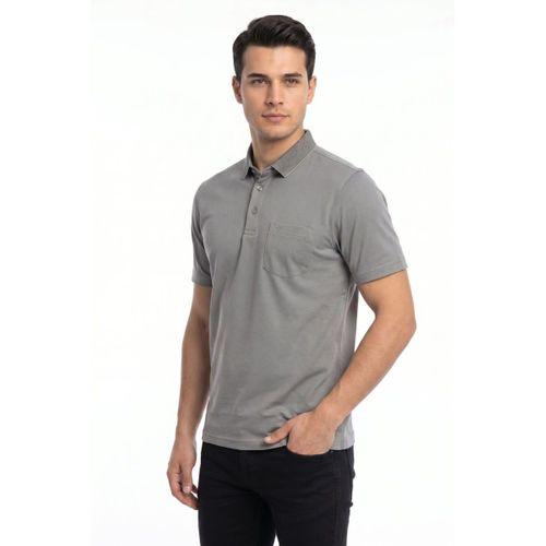 Erkek Polo Yaka Kısa Kollu Tişört Regular Kalıp T6270 BGL-ST05553