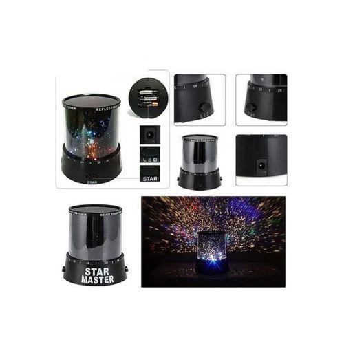 Çocuk Odası Yıldız Projektörü Renk Değiştiren Gece Lambası