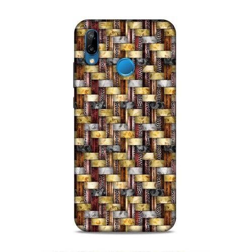 Huawei P20 Lite Uyumlu Kılıf Romans (27) Tasarımlı Kılıf Sarı