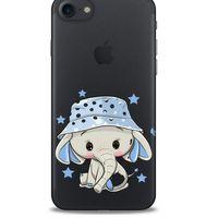 Zoologix (46) Apple iPhone SE 2020 Şeffaf Kılıf Silikon Desenli