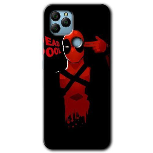 General Mobile GM 21 HD Baskılı Kılıf + 9D Tam Ekran Koruyucu - DeadPool 4