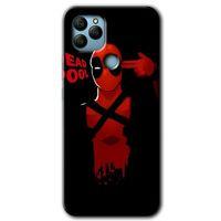 General Mobile GM 21 HD Baskılı Kılıf + 9D Tam Ekran Koruyucu - DeadPool 4