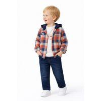 Erkek Çocuk Pantolon Gömlek Tişört 3 Lü Takım BGL-ST05264