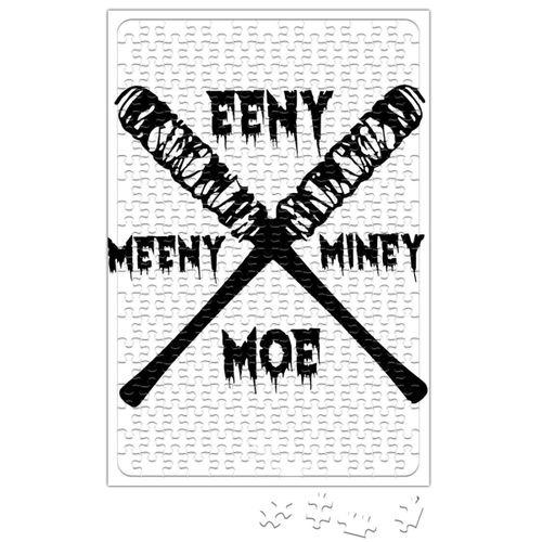 Negan Logo Reverse Puzzle 240 Parça Yapboz