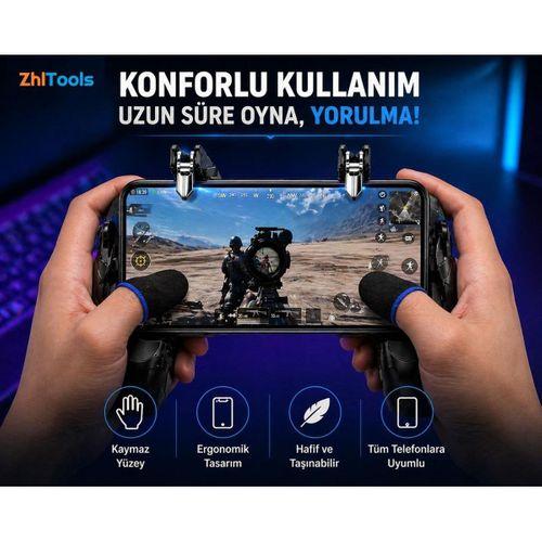Zhltools Telefon Oyun PUBG Tetik Aparatı Gamepad