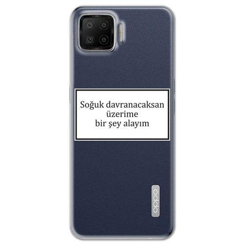 Oppo A73 Kılıf HD Yazı Baskılı Silikon Arka Kapak - Yazı 8