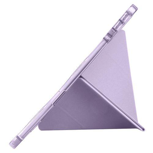 Lenovo M11 TB-330FU Kılıf Zore Tri Folding Kalem Bölmeli Standlı Kılıf