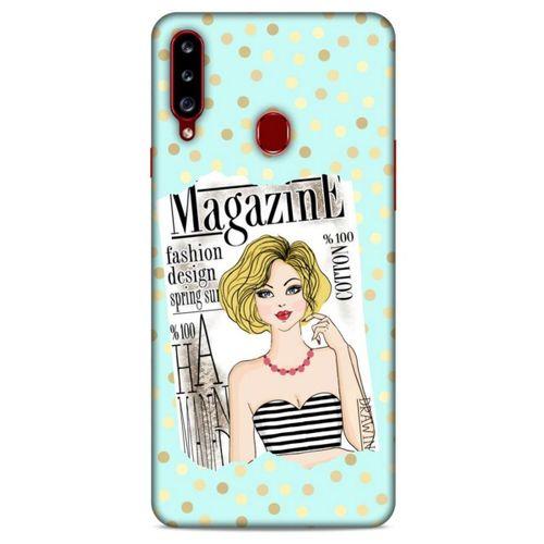 Sokak Modası 01 Samsung Galaxy A20s Kılıf Desenli Silikon