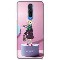 Xiaomi Redmi K30 5G Kılıf FunnyMaX (8) Baskılı Kılıf Pembe Mavi