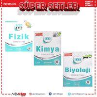 Palme Yayınları TYT Fizik Kimya ve Biyoloji A Soru Bankası 3 Kitap Set