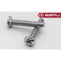 Yuvarlak Yıldız Başlı Rysb Kulp Vidası, Civata M4x40 - 500 Adet