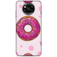Xiaomi Redmi Poco X3 Uyumlu Kılıf Pembe Delisi (25) Antişok Kapak Donut