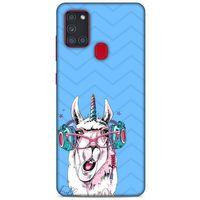 Animax Dj Lama Samsung Galaxy A21s Kılıf Desenli Silikon