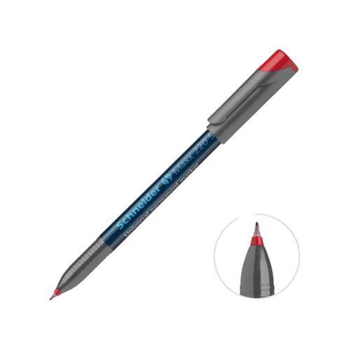 SCHNEIDER MAXX 220 S ASETAT KALEMİ 0,4 MM KIRMIZI